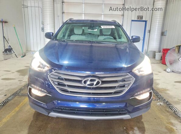 5XYZUDLB0HG493295 2017 HYUNDAI SANTA Blue წინა ხედი
