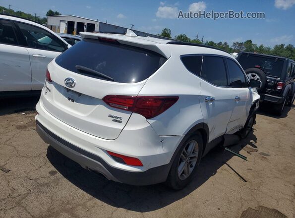 5XYZUDLB1HG387437 2017 HYUNDAI SANTA White უკანა მარჯვენა