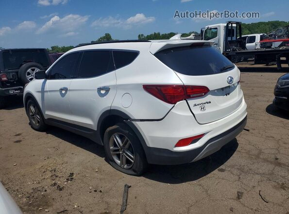 5XYZUDLB1HG387437 2017 HYUNDAI SANTA White უკანა მარცხენა