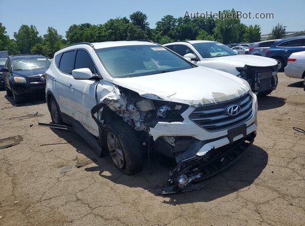5XYZUDLB1HG387437 2017 HYUNDAI SANTA White წინა მარჯვენა
