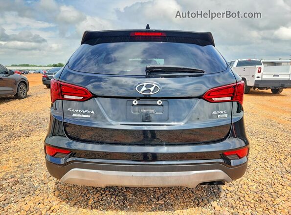 5XYZUDLB1HG440721 2017 HYUNDAI SANTA Черный Вид сзади