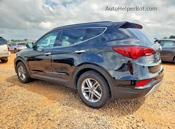 5XYZUDLB1HG440721 2017 HYUNDAI SANTA Черный Задняя левая четверть