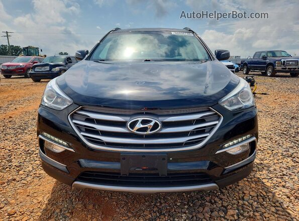 5XYZUDLB1HG440721 2017 HYUNDAI SANTA Черный Вид спереди