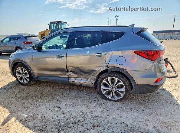 5XYZUDLB1HG455350 2017 HYUNDAI SANTA Gray Tył lewy