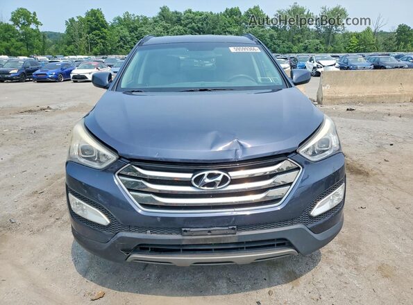 5XYZUDLB2GG341310 2016 HYUNDAI SANTA Blue Vista frontal