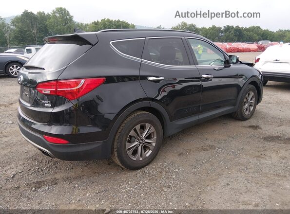 5XYZUDLB2GG370967 2016 HYUNDAI SANTA FE SPORT Black Tył prawy