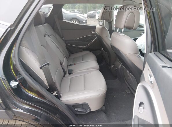 5XYZUDLB2GG370967 2016 HYUNDAI SANTA FE SPORT Black Widok naklejki z numerem VIN