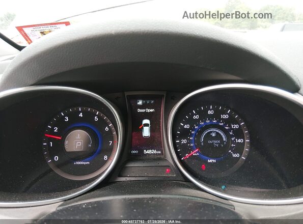 5XYZUDLB2GG370967 2016 HYUNDAI SANTA FE SPORT Black Widok tylnych siedzeń