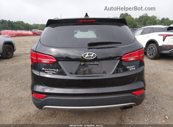 5XYZUDLB2GG370967 2016 HYUNDAI SANTA FE SPORT Black 