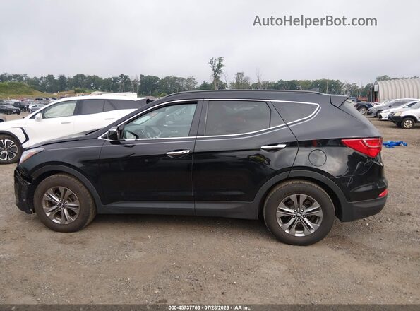 5XYZUDLB2GG370967 2016 HYUNDAI SANTA FE SPORT Black Widok wnętrza 360 stopni