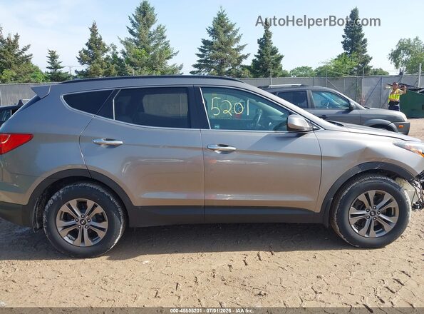 5XYZUDLB3GG347780 2016 HYUNDAI SANTA FE SPORT Gray Սալոնի հետևի տեսք