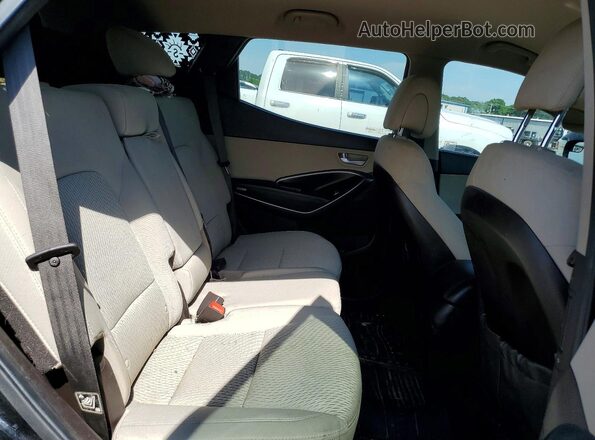 5XYZUDLB3HG421989 2017 HYUNDAI SANTA Черный Вид задних сидений