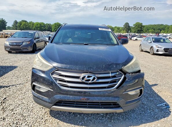 5XYZUDLB3HG421989 2017 HYUNDAI SANTA Черный Вид спереди