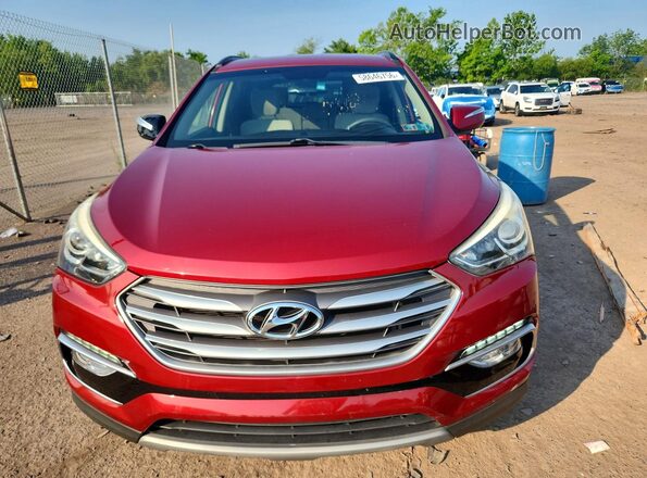 5XYZUDLB3JG504635 2018 HYUNDAI SANTA Red Դիմացի տեսք