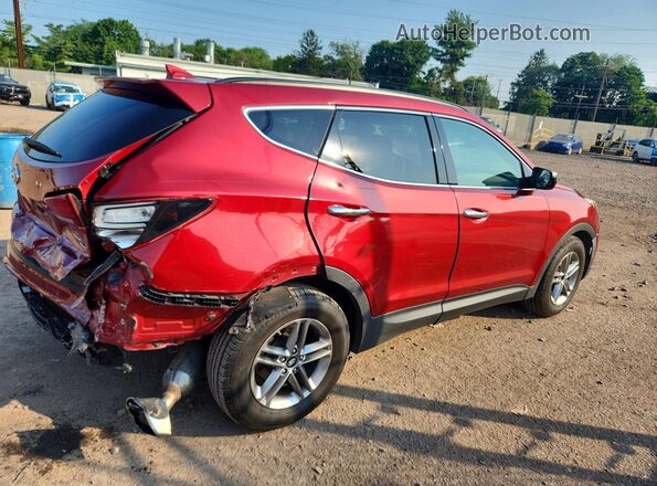 5XYZUDLB3JG504635 2018 HYUNDAI SANTA Red Հետևի աջ