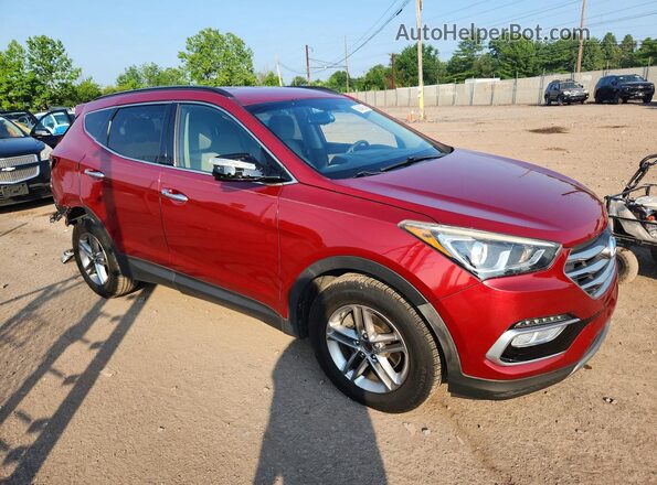5XYZUDLB3JG504635 2018 HYUNDAI SANTA Red Առջևի աջ