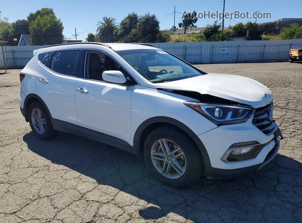 5XYZUDLB3JG538137 2018 HYUNDAI SANTA White წინა მარჯვენა