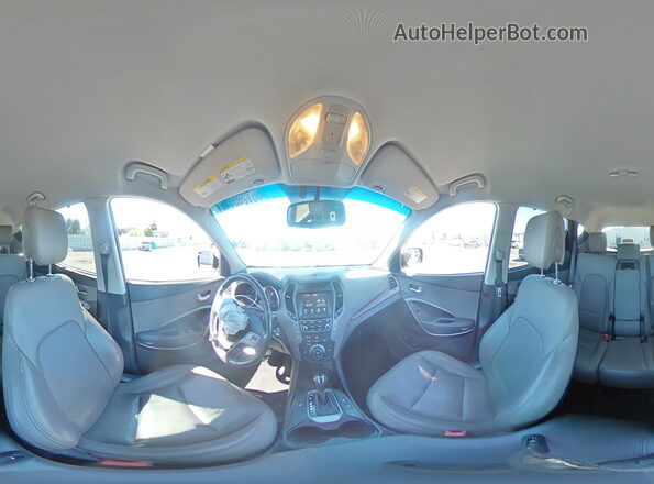 5XYZUDLB3JG538137 2018 HYUNDAI SANTA White VIN კოდის სტიკერის ხედი