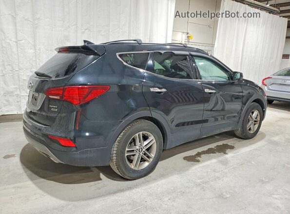 5XYZUDLB4HG418700 2017 HYUNDAI SANTA Black უკანა მარჯვენა