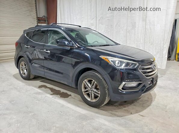 5XYZUDLB4HG418700 2017 HYUNDAI SANTA Black წინა მარჯვენა