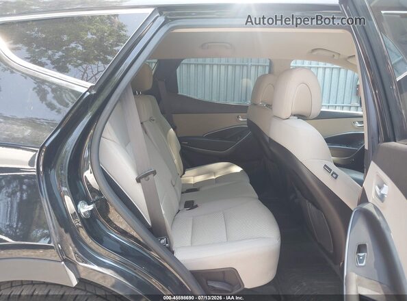 5XYZUDLB4JG547414 2018 HYUNDAI SANTA FE SPORT Black Вид наклейки з VIN-кодом