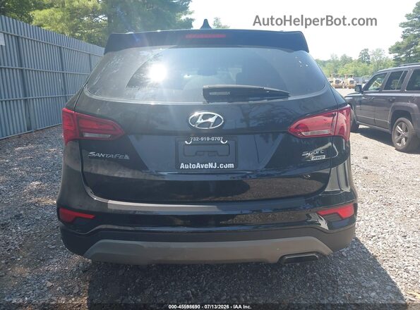 5XYZUDLB4JG547414 2018 HYUNDAI SANTA FE SPORT Black 