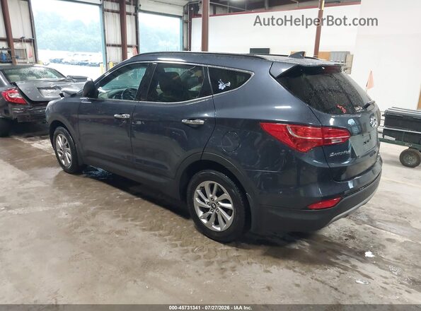 5XYZUDLB5GG324596 2016 HYUNDAI SANTA FE SPORT Dark Blue უკანა მარცხენა