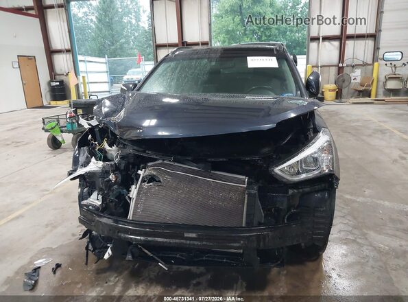5XYZUDLB5GG324596 2016 HYUNDAI SANTA FE SPORT Dark Blue უკანა სალონის ხედი