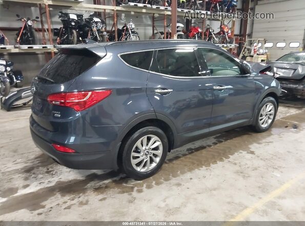 5XYZUDLB5GG324596 2016 HYUNDAI SANTA FE SPORT Dark Blue უკანა მარჯვენა
