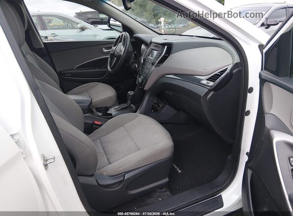 5XYZUDLB5GG325215 2016 HYUNDAI SANTA FE SPORT White Vista interior delantera