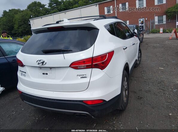 5XYZUDLB5GG325215 2016 HYUNDAI SANTA FE SPORT White 