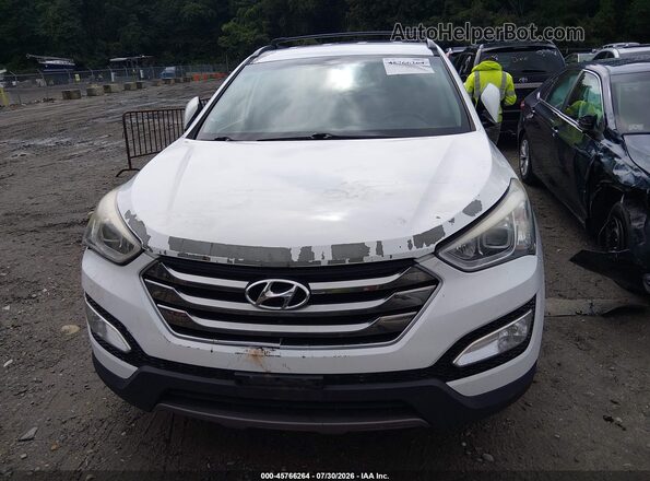 5XYZUDLB5GG325215 2016 HYUNDAI SANTA FE SPORT White Vista del cuadro de instrumentos
