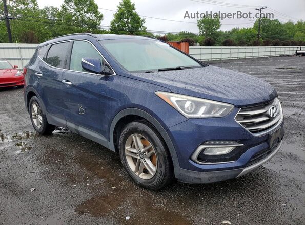 5XYZUDLB5HG382435 2017 HYUNDAI SANTA Blue Առջևի աջ