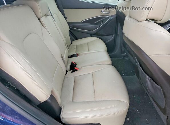 5XYZUDLB5HG382435 2017 HYUNDAI SANTA Blue Սալոնի հետևի տեսք