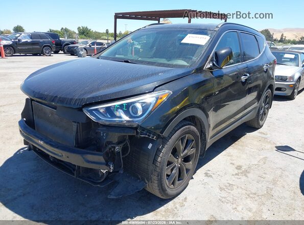 5XYZUDLB5HG427261 2017 HYUNDAI SANTA FE SPORT Черный Передняя левая четверть