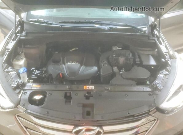 5XYZUDLB6GG316524 2016 HYUNDAI SANTA Gray Շարժիչի բաժամունքի տեսք