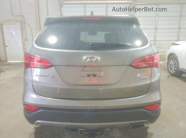 5XYZUDLB6GG316524 2016 HYUNDAI SANTA Gray Հետևի տեսք