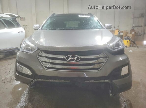 5XYZUDLB6GG316524 2016 HYUNDAI SANTA Gray Դիմացի տեսք