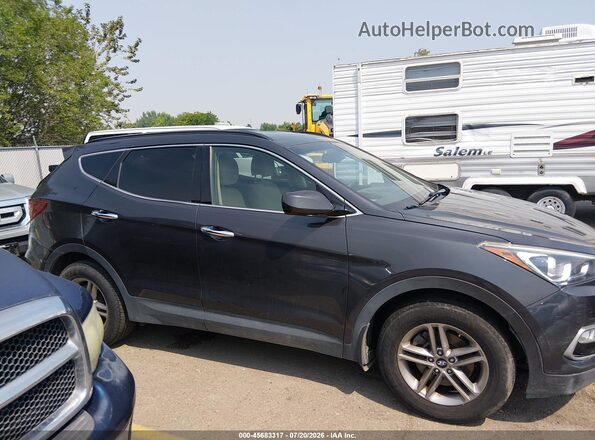 5XYZUDLB6HG494192 2017 HYUNDAI SANTA FE SPORT Gray Rear interior view