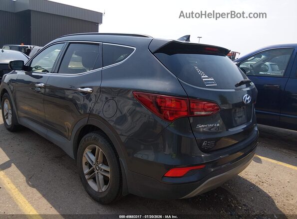 5XYZUDLB6HG494192 2017 HYUNDAI SANTA FE SPORT Gray Rear left