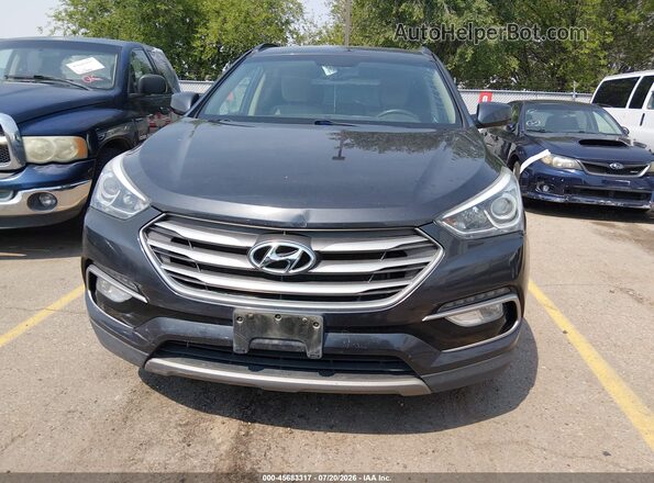 5XYZUDLB6HG494192 2017 HYUNDAI SANTA FE SPORT Gray Instrument cluster view