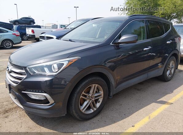 5XYZUDLB6HG494192 2017 HYUNDAI SANTA FE SPORT Gray Front left
