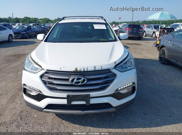 5XYZUDLB7HG400269 2017 HYUNDAI SANTA FE SPORT White ხელსაწყოთა პანელის ხედი