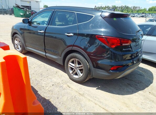 5XYZUDLB7HG422983 2017 HYUNDAI SANTA FE SPORT Black Задня ліва чверть