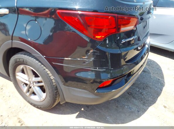 5XYZUDLB7HG422983 2017 HYUNDAI SANTA FE SPORT Black Вид спереду