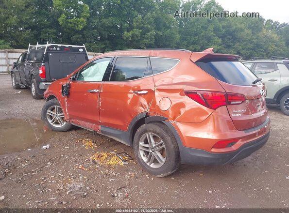 5XYZUDLB7HG485193 2017 HYUNDAI SANTA FE SPORT Orange Tył lewy