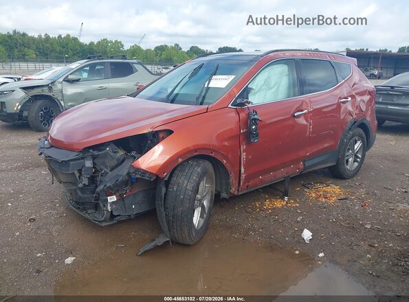 5XYZUDLB7HG485193 2017 HYUNDAI SANTA FE SPORT Orange Przód lewy