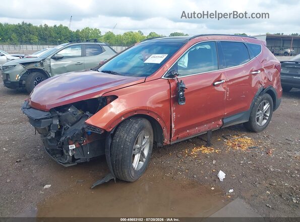 5XYZUDLB7HG485193 2017 HYUNDAI SANTA FE SPORT Orange Widok z przodu