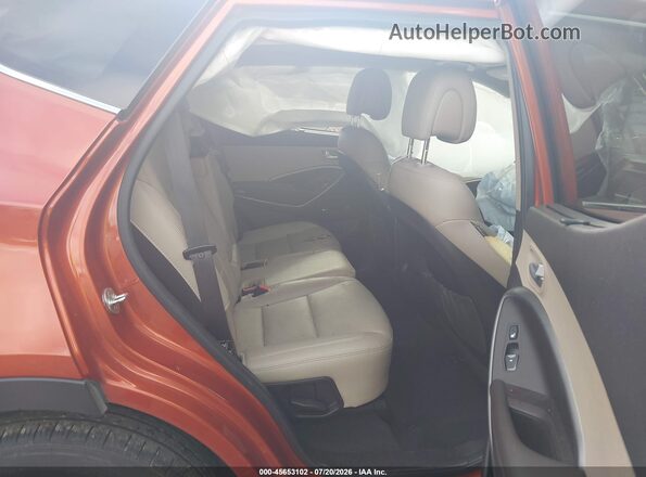 5XYZUDLB7HG485193 2017 HYUNDAI SANTA FE SPORT Orange Widok naklejki z numerem VIN
