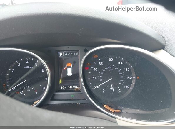 5XYZUDLB7HG485193 2017 HYUNDAI SANTA FE SPORT Orange Widok tylnych siedzeń